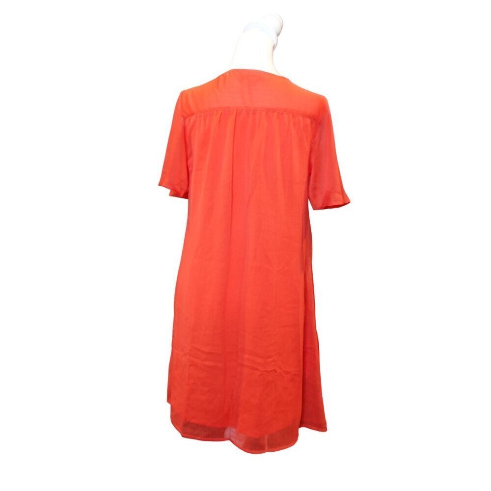 Anthropologie 11.1 Tyhlo Red tunic mini dress Women's size XS - Picture 4 of 10